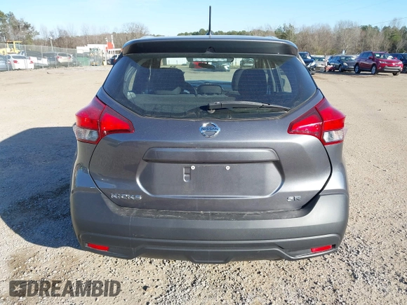 2019 Nissan Kicks S with VIN 3N1CP5CU2KL556291, listed as a IAAI auction lot 41312893 with 51,081 mi miles. Bid and sale history available at carsss.com. Image 16.