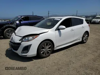 2011 Mazda 3 s Sport with VIN JM1BL1K61B1386111, listed as a Copart auction lot 55352125 with 135,966 mi miles and Salvage Title. Bid and sale history available at carsss.com. Image 1.