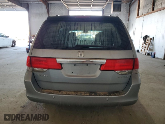 2008 Honda Odyssey Touring with VIN 5FNRL38948B103227, listed as a Copart auction lot 46594395 with 0 mi miles and Salvage Title. Bid and sale history available at carsss.com. Image 6.