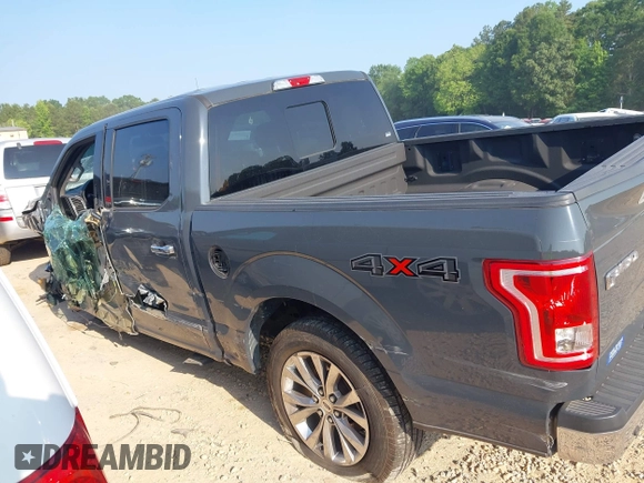 2017 Ford F-150 XL with VIN 1FTEW1EG1HKE03887, listed as a IAAI auction lot 42399544 with 164,042 mi miles and . Bid and sale history available at DreamBid. Image 14.