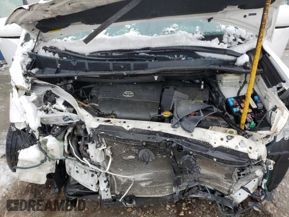 2013 Toyota Sienna LE AAS with VIN 5TDKK3DC0DS374779, listed as a Copart auction lot 46300485 with Not Provided miles and Salvage Title. Bid and sale history available at DreamBid. Image 12.