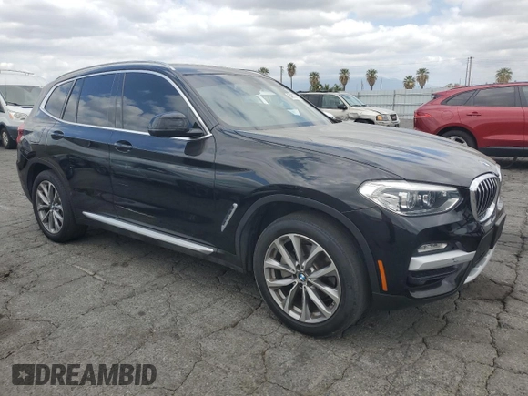 2019 BMW X3 sDrive30i with VIN 5UXTR7C51KLR52430, listed as a Copart auction lot 54719915 with 73,735 mi miles and Clean Title. Bid and sale history available at DreamBid. Image 4.