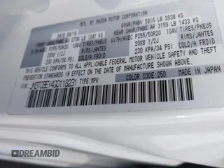 2016 Mazda CX-9 Signature with VIN JM3TCBEY4G0118231, listed as a IAAI auction lot 41903023 with 77,475 mi miles and . Bid and sale history available at carsss.com. Image 9.