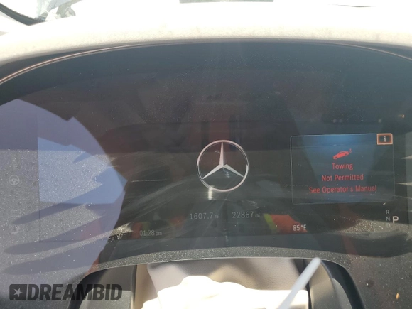 2022 Mercedes-Benz EQS 580 z VIN W1KCG4EB1NA021781, wystawiony jako Copart lot #53314125 z przebiegiem 22 867 mil mil oraz Nie do naprawy. Historia ofert i sprzedaży dostępna na DreamBid. Obrazek 9.