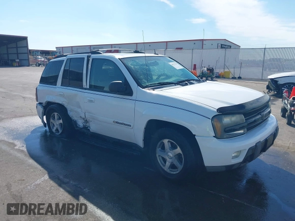 2004 Chevrolet TrailBlazer LS with VIN 1GNDT13S842389970, listed as a IAAI auction lot 40377507 with 178,488 mi miles and . Bid and sale history available at DreamBid. Image 1.