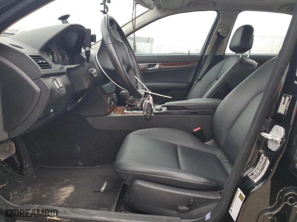 2008 Mercedes-Benz C-Class 3.0L Sport with VIN WDDGF54X48R013736, listed as a Copart auction lot 44159825 with 0 mi miles and Salvage Title. Bid and sale history available at carsss.com. Image 7.