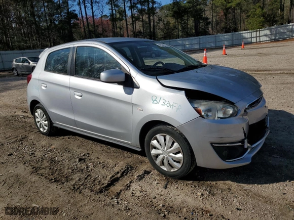 2020 Mitsubishi Mirage ES with VIN ML32A3HJXLH006062, listed as a Copart auction lot 49375735 with 59,057 mi miles and Salvage Title. Bid and sale history available at carsss.com. Image 4.