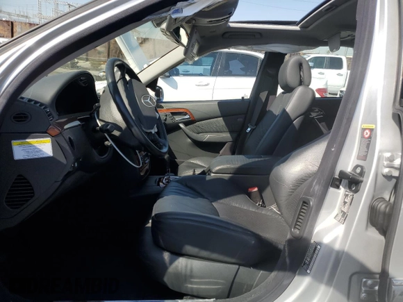 2006 Mercedes-Benz S 320/430/500 with VIN WDBNG70J96A473643, listed as a Copart auction lot 49744415 with 77,187 mi miles and Salvage Title. Bid and sale history available at DreamBid. Image 7.