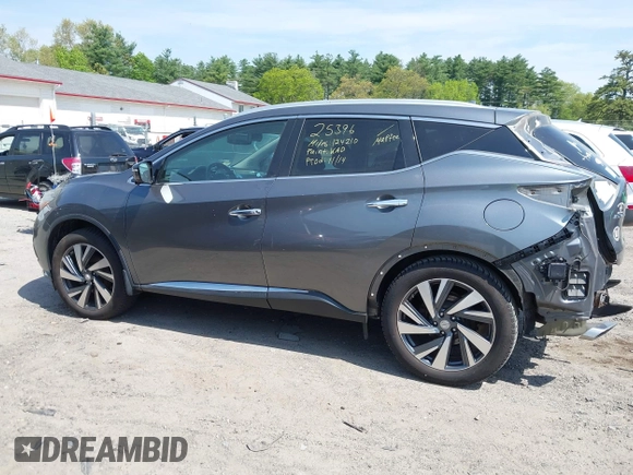 2015 Nissan Murano SL z VIN 5N1AZ2MH2FN202285, wystawiony jako IAAI lot #42229071 z przebiegiem 124 211 mil mil oraz . Historia ofert i sprzedaży dostępna na DreamBid. Obrazek 15.
