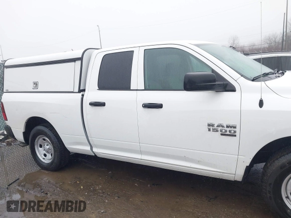2023 Ram 1500 Tradesman with VIN 1C6RR6FGXPS535265, listed as a IAAI auction lot 41474268 with 10,989 mi miles and . Bid and sale history available at DreamBid. Image 14.