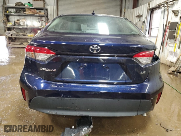2024 Toyota Corolla LE with VIN 5YFB4MDE6RP097606, listed as a Copart auction lot 50644275 with 5,803 mi miles and Salvage Title. Bid and sale history available at carsss.com. Image 6.