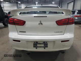 2010 Mitsubishi Lancer DE with VIN JA32U1FU8AU007431, listed as a Copart auction lot 87447694 with 171,011 mi miles and Salvage Title. Bid and sale history available at carsss.com. Image 6.