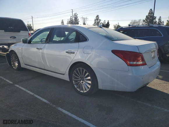 2014 Hyundai Equus Ultimate with VIN KMHGH4JH8EU089654, listed as a Copart auction lot 87965675 with NaN miles and Clean Title. Bid and sale history available at carsss.com. Image 2.