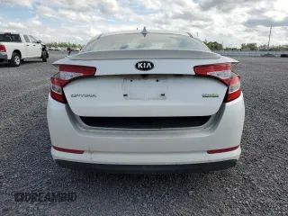 2013 Kia Optima EX with VIN KNAGM4AD2D5054191, listed as a Copart auction lot 59552495 with 183,955 mi miles and Salvage title. Bid and sale history available at DreamBid. Image 6.
