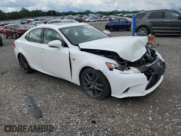 2015 Lexus IS 250 with VIN JTHBF1D23F5081109, listed as a Copart auction lot 55592485 with 164,107 mi miles and Salvage title. Bid and sale history available at DreamBid. Image 4.