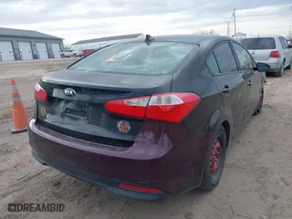 2016 Kia Forte LX with VIN KNAFK4A66G5550487, listed as a IAAI auction lot 41709092 with 139,609 mi miles. Bid and sale history available at carsss.com. Image 4.