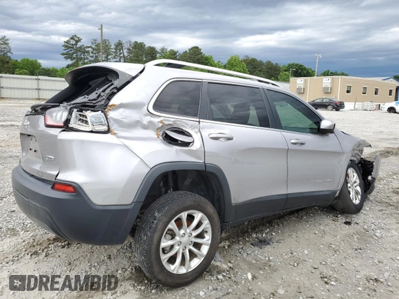 2019 Jeep Cherokee Latitude with VIN 1C4PJLCB5KD419709, listed as a Copart auction lot 54507344 with 97,659 mi miles and Salvage Title. Bid and sale history available at carsss.com. Image 3.