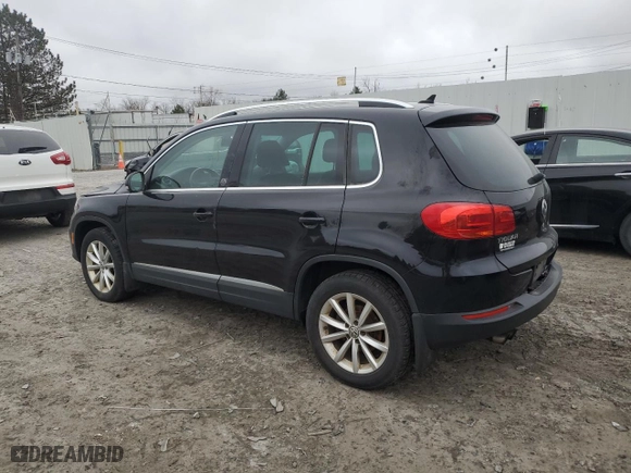 2017 Volkswagen Tiguan Wolfsburg Edition with VIN WVGSV7AX7HK025004, listed as a Copart auction lot 50006475 with 103,754 mi miles and Clean Title. Bid and sale history available at carsss.com. Image 2.