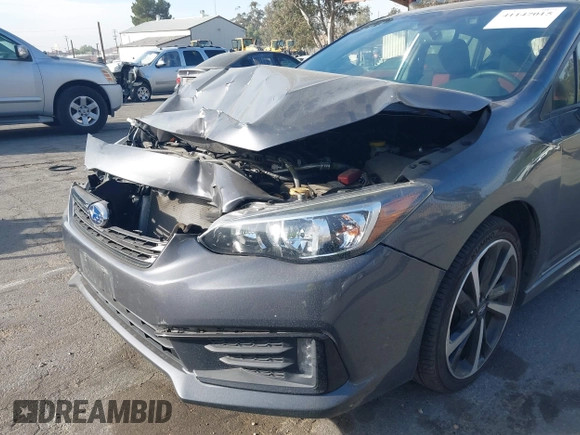 2020 Subaru Impreza Special Sports with VIN 4S3GTAL67L3722550, listed as a IAAI auction lot 41147015 with 42,464 mi miles and . Bid and sale history available at DreamBid. Image 6.