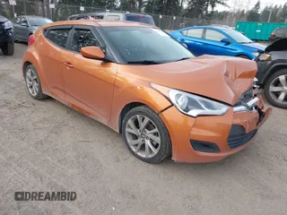 2016 Hyundai Veloster z VIN KMHTC6ADXGU257271, wystawiony jako IAAI lot #41467919 z przebiegiem 70 956 mil mil oraz . Historia ofert i sprzedaży dostępna na DreamBid. Obrazek 1.