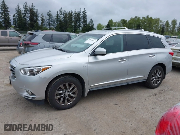 2014 Infiniti QX60 with VIN 5N1AL0MM3EC528187, listed as a IAAI auction lot 42126614 with 178,356 mi miles and . Bid and sale history available at carsss.com. Image 15.