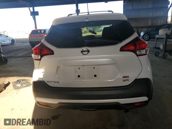 2019 Nissan Kicks SR with VIN 3N1CP5CU5KL568614, listed as a Copart auction lot 48432185 with 81,776 mi miles and Salvage Title. Bid and sale history available at DreamBid. Image 6.