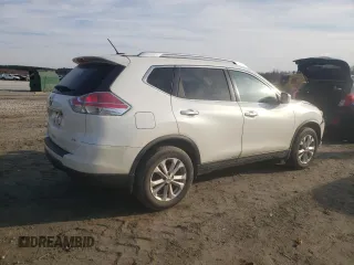 2015 Nissan Rogue S with VIN KNMAT2MTXFP563598, listed as a Copart auction lot 44300705 with 183,768 mi miles and Salvage Title. Bid and sale history available at DreamBid. Image 3.