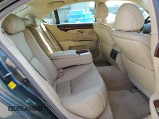 2007 Lexus LS 460 with VIN JTHBL46F975036722, listed as a Copart auction lot 60193615 with 172,623 mi miles and Salvage title. Bid and sale history available at DreamBid. Image 10.