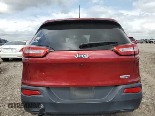 2017 Jeep Cherokee Latitude with VIN 1C4PJLCB8HD232098, listed as a Copart auction lot 54789485 with 68,735 mi miles and Salvage Title. Bid and sale history available at DreamBid. Image 6.