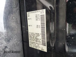 2016 Nissan Maxima SL with VIN 1N4AA6AP9GC901429, listed as a IAAI auction lot 41925962 with 133,615 mi miles and . Bid and sale history available at DreamBid. Image 9.