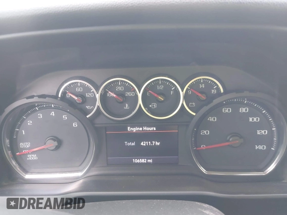 2019 Chevrolet Silverado 1500 LT with VIN 1GCUYDED4KZ153377, listed as a IAAI auction lot 41498723 with 106,582 mi miles. Bid and sale history available at carsss.com. Image 7.
