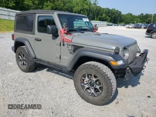 2020 Jeep Wrangler Sport with VIN 1C4GJXAG4LW189950, listed as a Copart auction lot 59385455 with 125,848 mi miles and Salvage title. Bid and sale history available at DreamBid. Image 4.