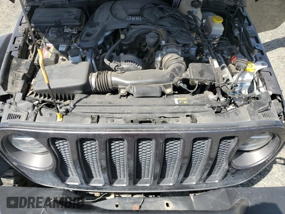 2020 Jeep Wrangler Rubicon z VIN 1C4HJXCG6LW242469, wystawiony jako Copart lot #56965025 z przebiegiem Nie podano mil oraz Szkoda całkowita • Salvage title. Historia ofert i sprzedaży dostępna na DreamBid. Obrazek 11.