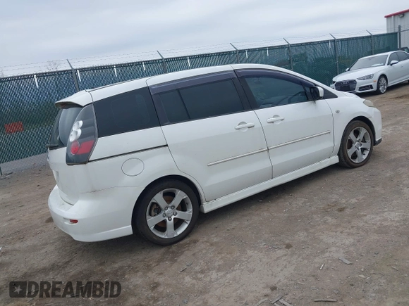 2007 Mazda 5 Touring with VIN JM1CR293570140860, listed as a IAAI auction lot 41908624 with 185,738 mi miles and . Bid and sale history available at DreamBid. Image 4.