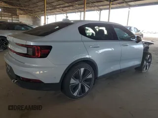 2023 Polestar 2 with VIN YSMED3KA0PL148115, listed as a Copart auction lot 65772944 with 32,999 mi miles and Non Repairable. Bid and sale history available at DreamBid. Image 3.