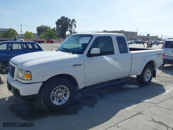 2008 Ford Ranger XLT with VIN 1FTYR44U08PA23858, listed as a IAAI auction lot 42103559 with 83,347 mi miles. Bid and sale history available at carsss.com. Image 2.