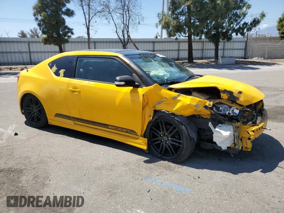 2012 Scion tC z VIN JTKJF5C73C3027150, wystawiony jako Copart lot #56421045 z przebiegiem 204 247 mil mil oraz Szkoda całkowita • Salvage title. Historia ofert i sprzedaży dostępna na DreamBid. Obrazek 4.