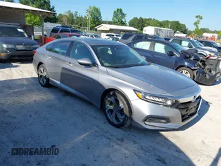 2018 Honda Accord EX with VIN 1HGCV1F48JA267222, listed as a IAAI auction lot 42314118 with 86,730 mi miles and . Bid and sale history available at DreamBid. Image 1.