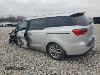 2020 Kia Sedona EX with VIN KNDMB5C10L6648064, listed as a Copart auction lot 46973085 with 52,374 mi miles and Salvage Title. Bid and sale history available at carsss.com. Image 2.