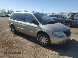 2006 Chrysler Town & Country Touring with VIN 2A4GP54L76R688566, listed as a Copart auction lot 57296875 with 176,332 mi miles and Salvage title. Bid and sale history available at DreamBid. Image 4.