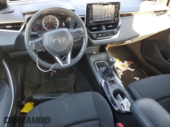 2021 Toyota Corolla SE with VIN JTDM4MCE7MJ057154, listed as a Copart auction lot 71494734 with 47,708 mi miles and Salvage Title. Bid and sale history available at carsss.com. Image 8.