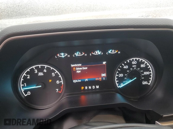 2023 Ford F-150 XL with VIN 1FTFW1E86PKG13350, listed as a Copart auction lot 87603215 with 12,534 mi miles and Salvage title. Bid and sale history available at DreamBid. Image 9.