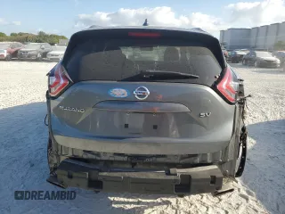 2017 Nissan Murano S with VIN 5N1AZ2MG8HN187382, listed as a Copart auction lot 55099445 with 155,727 mi miles and Salvage Title. Bid and sale history available at carsss.com. Image 6.