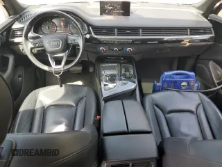 2019 Audi Q7 Premium with VIN WA1AAAF78KD012771, listed as a Copart auction lot 56927625 with 93,806 mi miles and Salvage title. Bid and sale history available at DreamBid. Image 8.