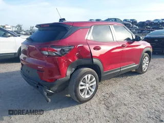 2021 Chevrolet TrailBlazer LS with VIN KL79MMS27MB005124, listed as a IAAI auction lot 42079611 with 38,033 mi miles and . Bid and sale history available at DreamBid. Image 4.