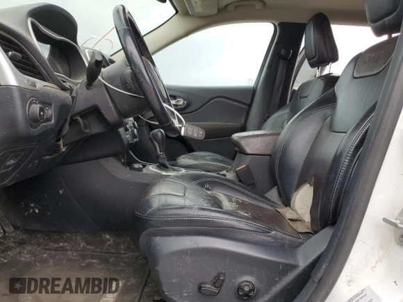 2016 Jeep Cherokee Limited with VIN 1C4PJMDS8GW106153, listed as a Copart auction lot 55576545 with 129,836 mi miles and Salvage title. Bid and sale history available at DreamBid. Image 7.