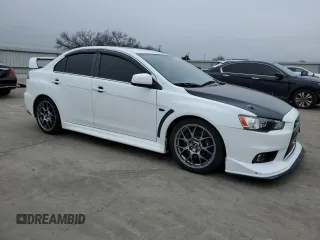 2010 Mitsubishi Lancer Evolution MR with VIN JA32W5FV3AU031761, listed as a Copart auction lot 43976685 with 85,688 mi miles and Clean Title. Bid and sale history available at carsss.com. Image 4.