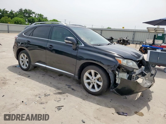2012 Lexus RX 350 z VIN 2T2ZK1BA0CC082301, wystawiony jako Copart lot #57116295 z przebiegiem Nie podano mil oraz Szkoda całkowita • Salvage title. Historia ofert i sprzedaży dostępna na DreamBid. Obrazek 4.