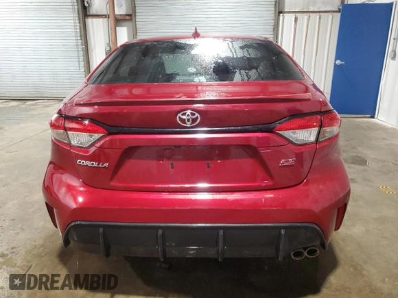 2023 Toyota Corolla SE with VIN 5YFS4MCE8PP155309, listed as a Copart auction lot 54670115 with 51,976 mi miles and Salvage Title. Bid and sale history available at DreamBid. Image 6.