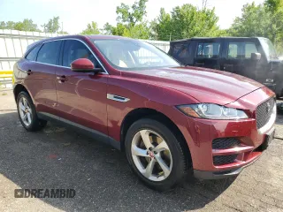 2017 Jaguar F-Pace 35t Premium z VIN SADCJ2BV0HA068470, wystawiony jako Copart lot #60656155 z przebiegiem 45 663 mil mil oraz Czysty tytuł • Clean title. Historia ofert i sprzedaży dostępna na DreamBid. Obrazek 4.